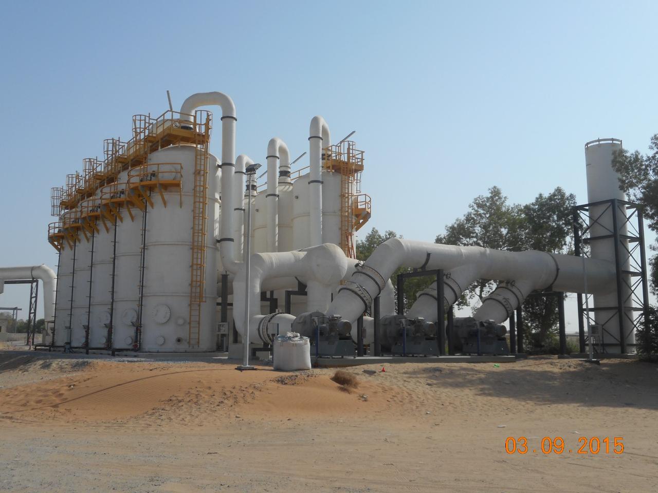 FRP Chemical Tanks for industrial equipment