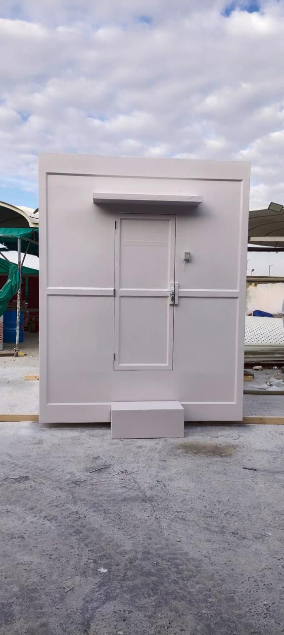 GRP Portable Toilets for industrial equipment